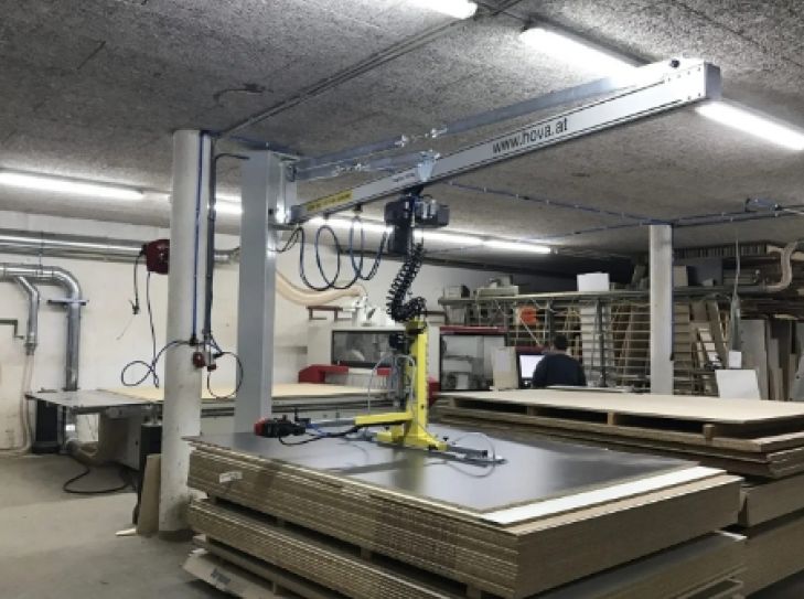 HOVA Hovamat HV 90° Holz in anwendung
